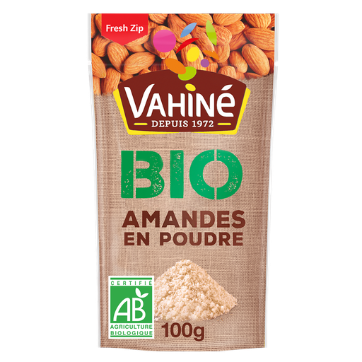 [3179142056620] VAHINE Amandes en poudre BIO 100 g