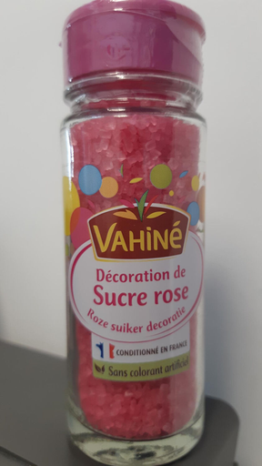 [3179142058600] ROSE Sucre décoratif 82 g