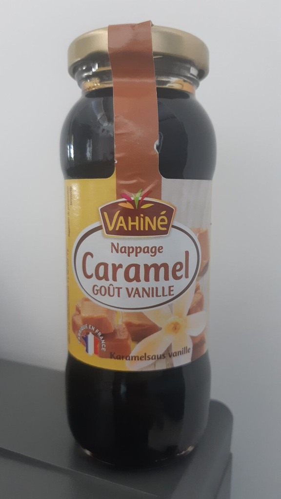 VAHINÉ Nappage Caramel Arôme Vanille 210 g