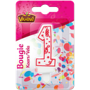 VAHINE Vela número adulto n°1 1 peça 12 g