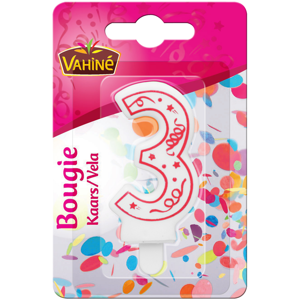 VAHINE Vela número 3 12 g