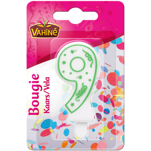 [3179142710201] VAHINE Vela número adulto n°9 12 g