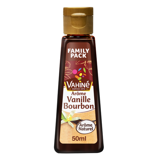 [3179142720200] VAHINE Aroma natural líquido de baunilha bourbon 50 ml