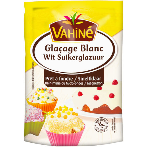 [3179142792672] VAHINE White Icing Ready to Melt 120 g