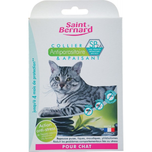 [3180194061012] SAINT BERNARD Coleira inseticida para gato