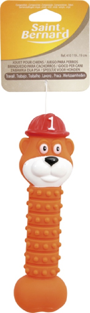 Saint Bernard Jouet Vinyle Travail 19Cm