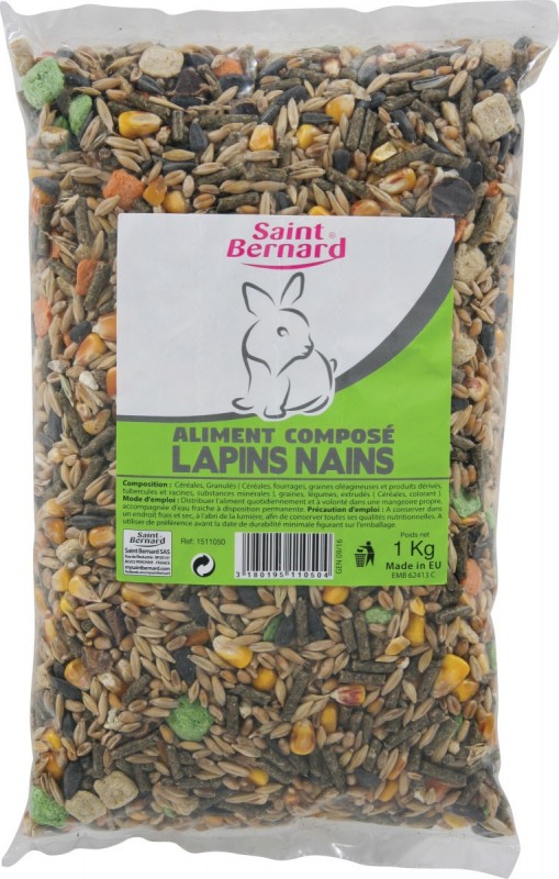 Saint Bernard Melange Complet Lapins Nains Kg Saint.Bernard