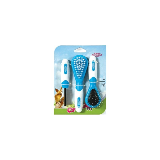 [3180195240010] SAINT BERNARD Kit 3 Brosses Rongeur Bleu