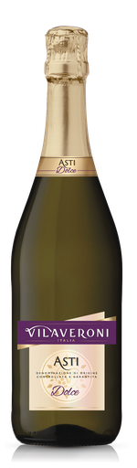 [3180280403450] VILAVERONI White Sparkling Wine A.O.P. Sweet Italy Asti 0.75 L