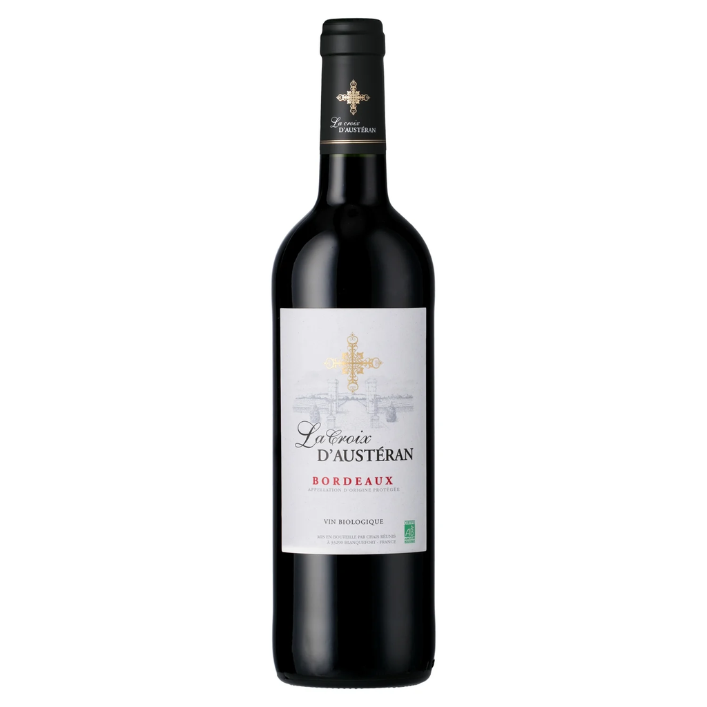 LA CROIX D'AUSTERAN Vinho tinto A.O.P. Bordeaux BIO 75 cl
