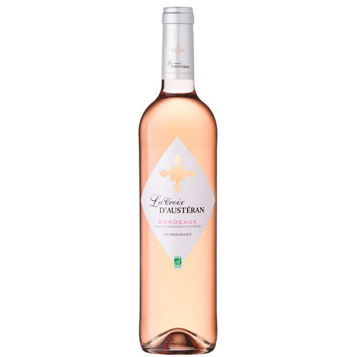 [3180284973676] LA CROIX D'AUSTERAN Bordeaux BIO rosé wine 75 cl