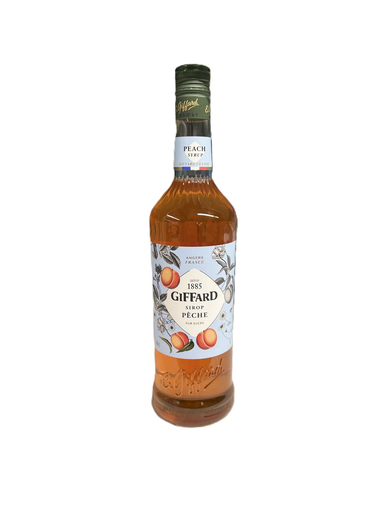 [3180297807814] GIFFARD Peach Syrup 1 L