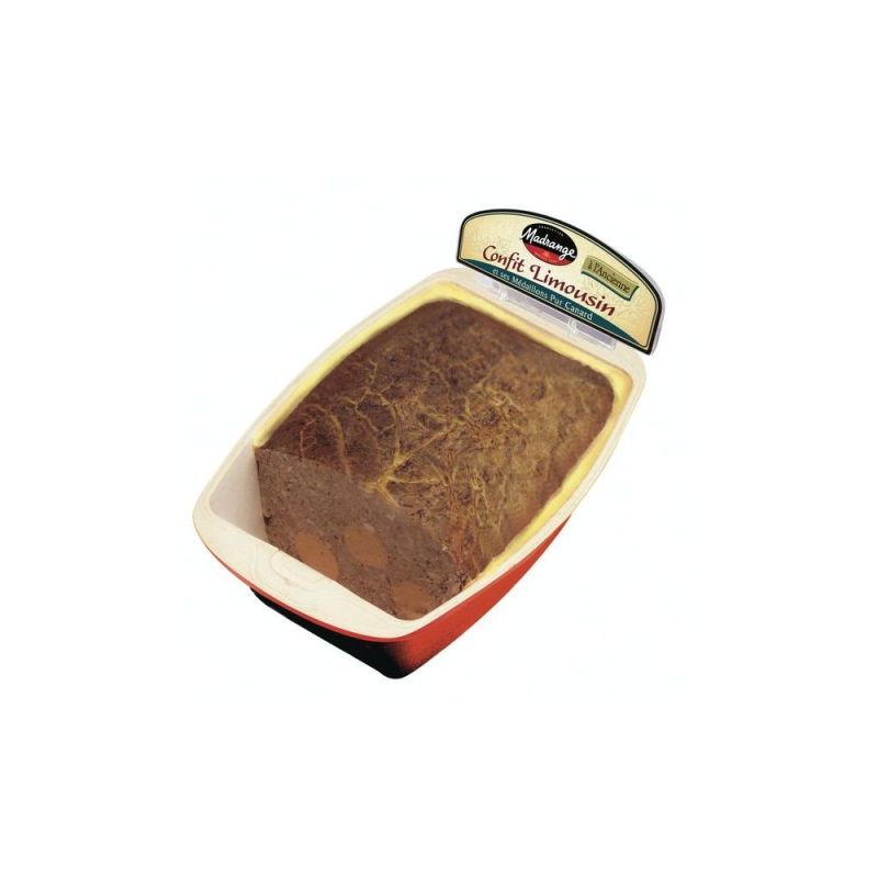 MADRANGE Confit Limousin 2 fígados 1 kg