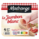 MADRANGE Superior cooked ham rindless and fat-removed 160 g