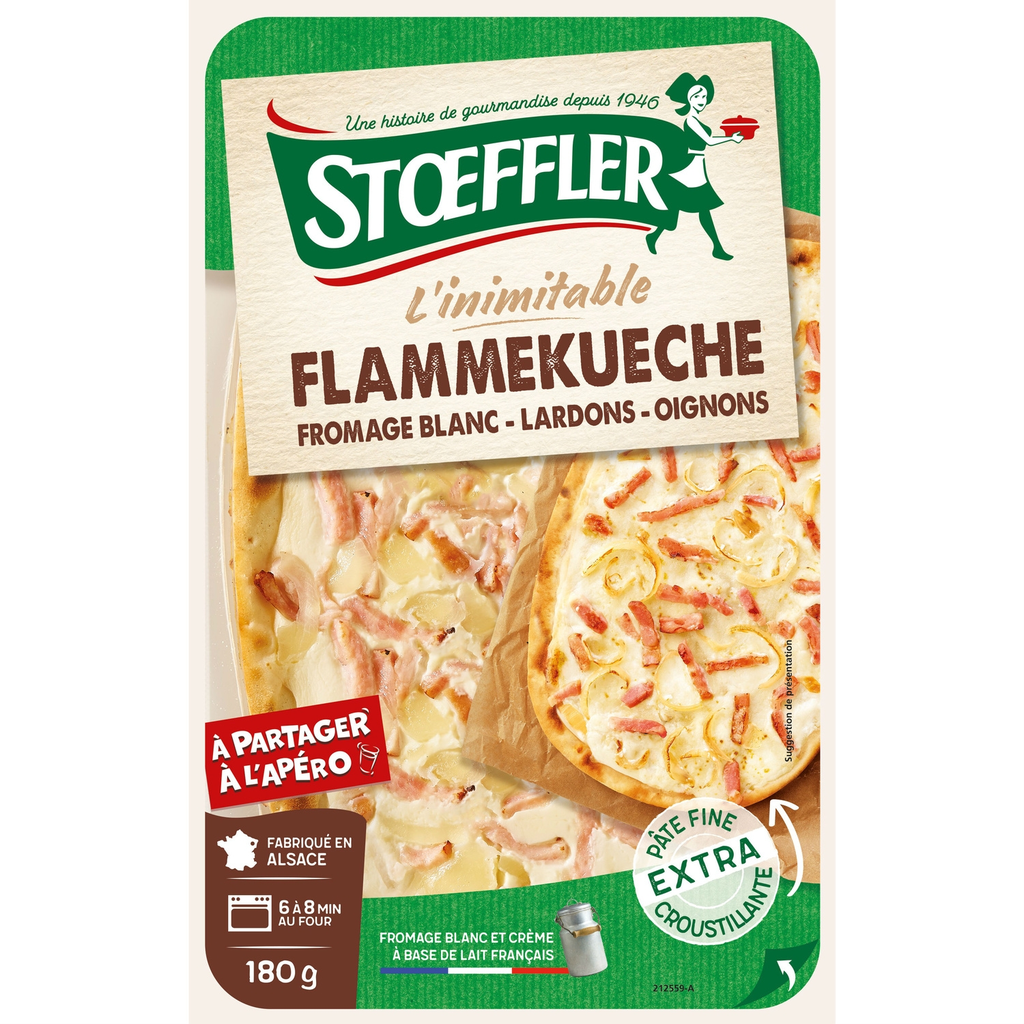 STOEFFLER Flammekueche beicon cebolla 180 g