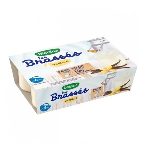 [3041092034181] Blédina Mini Dairy Vanilla 55g x 6 (Bledina Vanilla Yogurt)