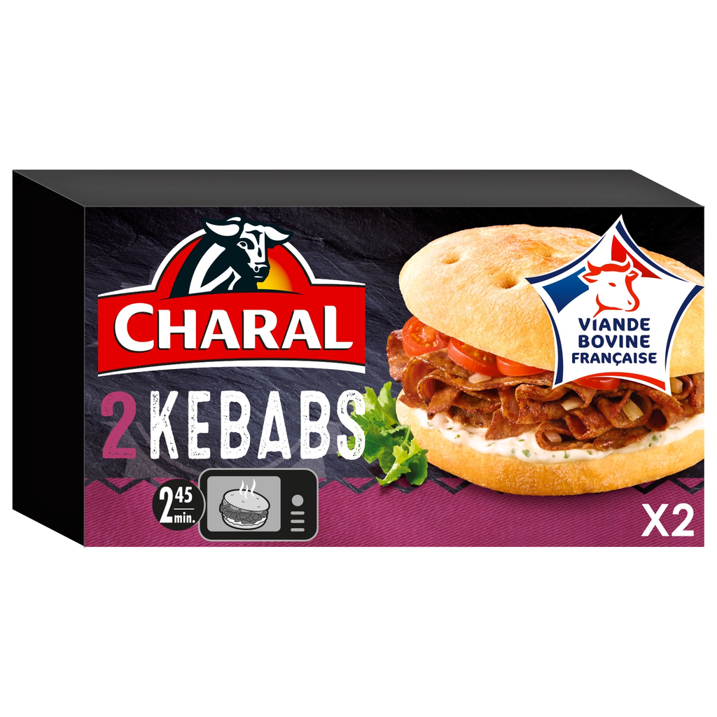 CHARAL Kebab de carne de vaca grelhada 250 g