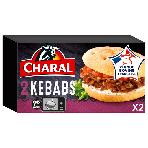 [3181232518642] CHARAL Kebab au boeuf grillé 250 g