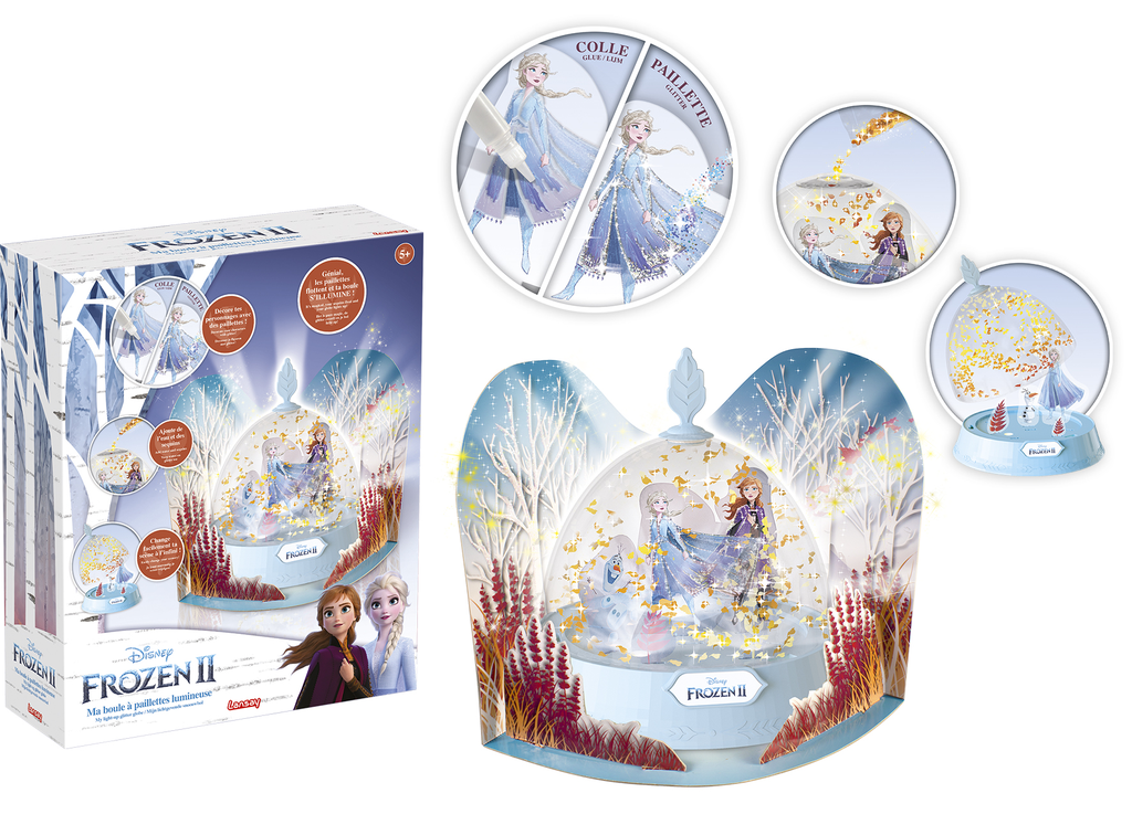 LANSAY Frozen 2 Disney Bola de Nieve Luminosa