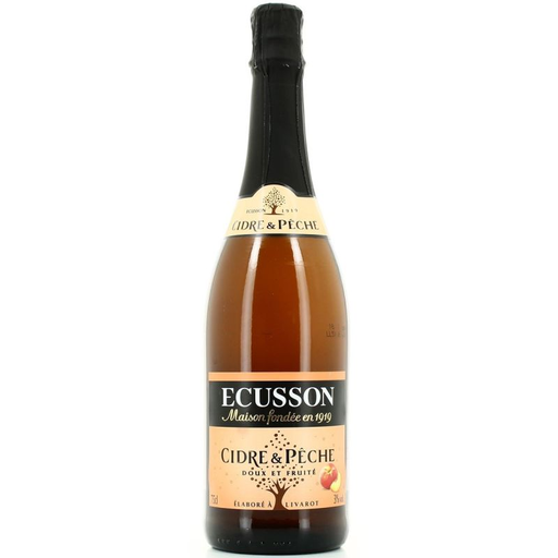 [3182280067199] ECUSSON Cidre Et Peche 75 cl