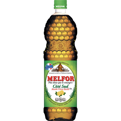 [3182384011203] MELFOR Condimento aromatizado con miel e infusión de plantas 1 L