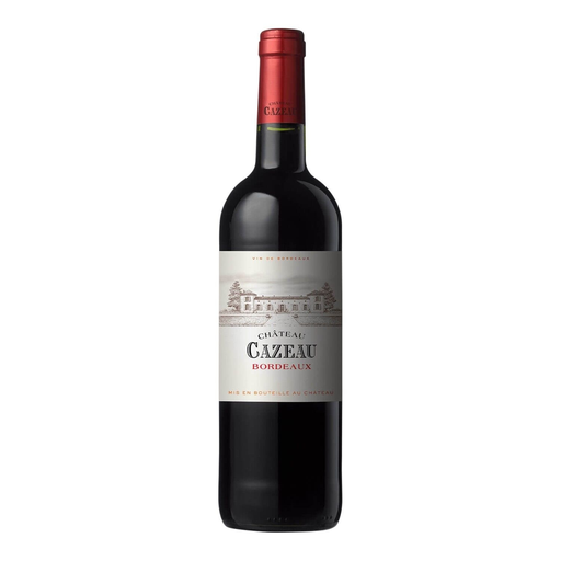 [3182520225679] CHATEAU CAZEAU Vinho Tinto Bordeaux 0.75 L