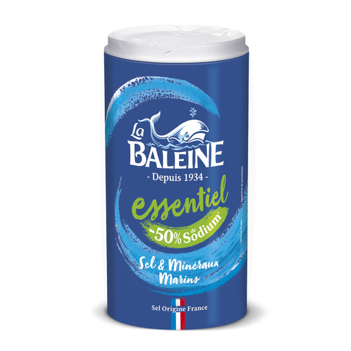 [3183280012950] LA BALEINE Sal fino Essentiel 350 g