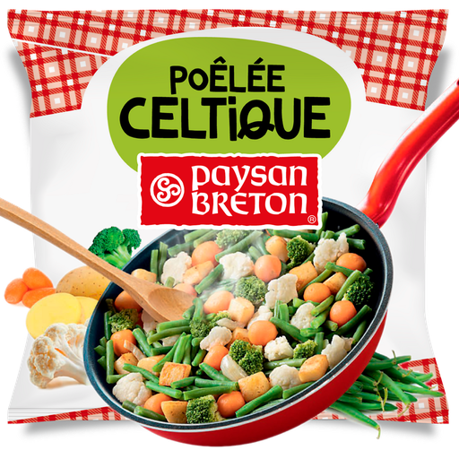 [3184034250888] PAYSAN BRETON Cooked Vegetables Celtic Pan-fry 1 kg