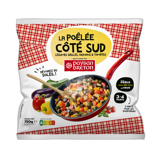 [3184034253391] PAYSAN BRETON Grilled vegetables with onions and tomatoes 750 g
