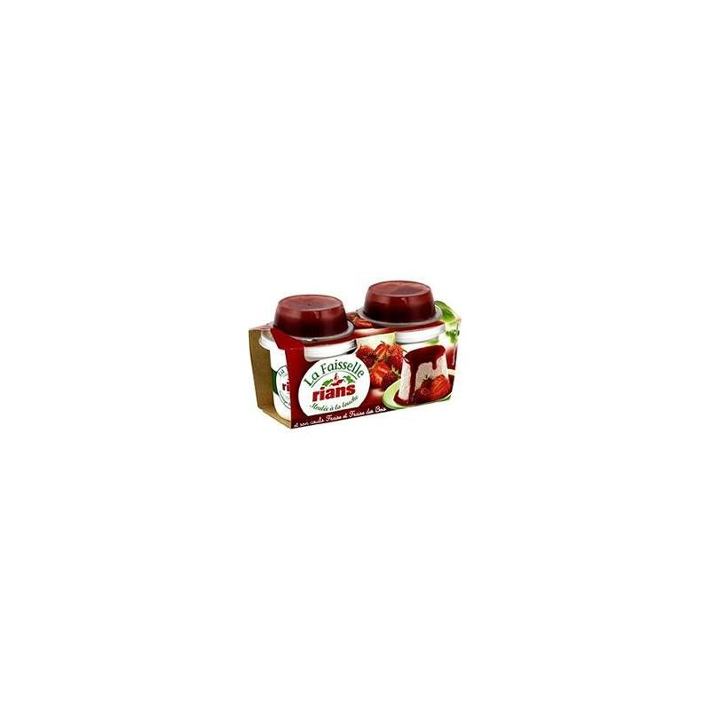 RIANS Faisselle 6% Morango 240 g