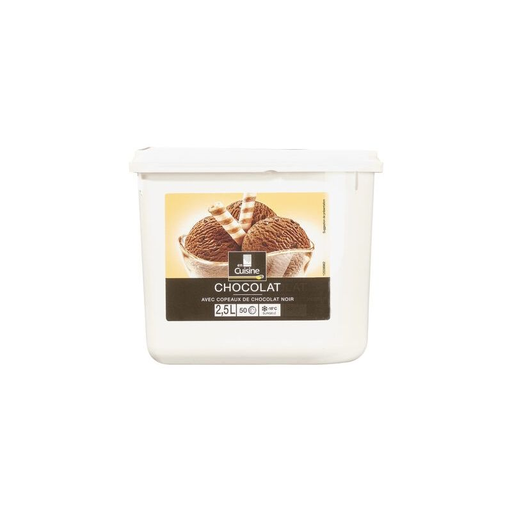 [3184830032671] EN CUISINE Crème Glacée Chocolat 1,237 kg
