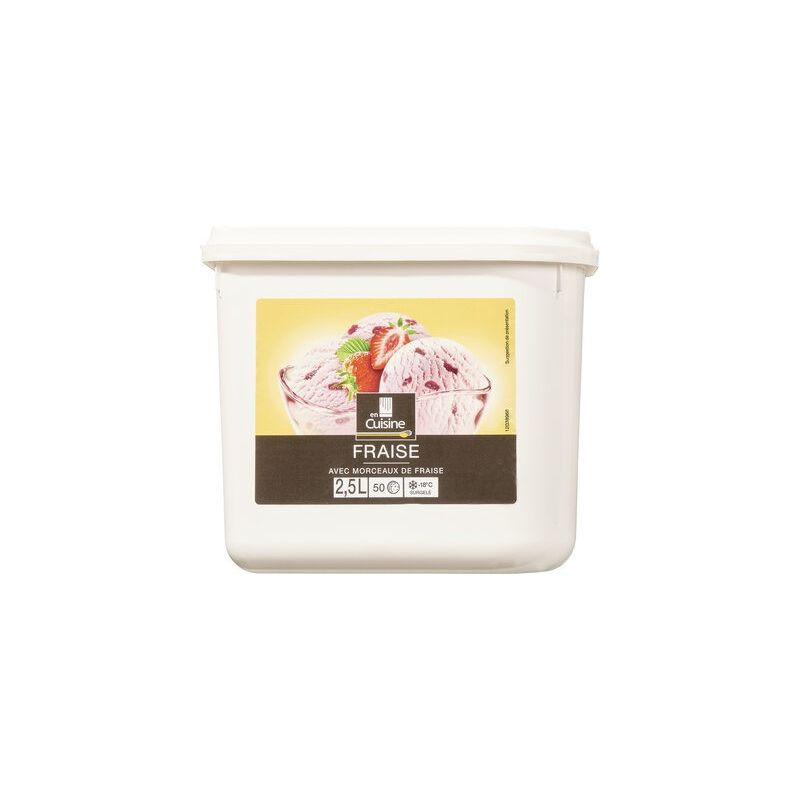 EN CUISINE Strawberry Ice Cream 1.237 kg