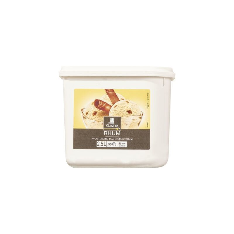 EN CUISINE Gelado de Rum com Passas 1,315 kg