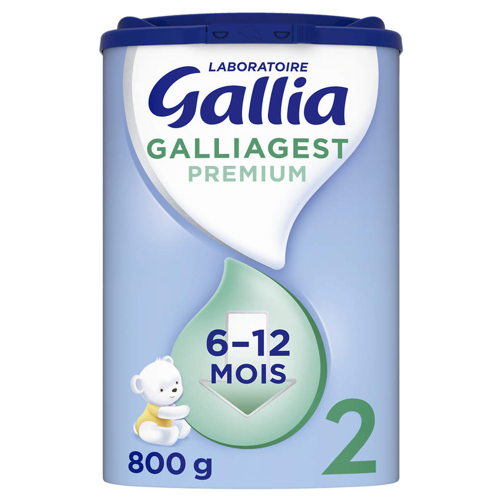 GALLIA Leche de continuación en polvo Premium 2 820 g