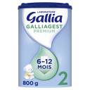 Gallia Galliagest Premium 2 Lait 2Ème Âge En Poudre De 6 À 12 Mois 820G