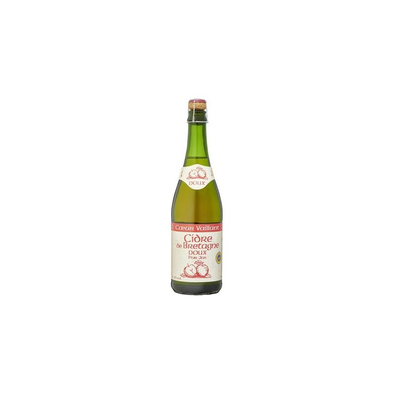 COEUR Cidre Doux Breton Vail'Ant 6 x 75 cl