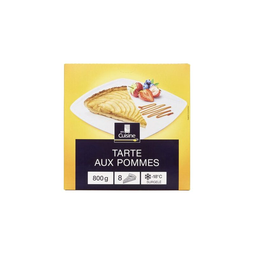 [3184830134344] EN CUISINE Tarta de Manzana Congelada 800 g