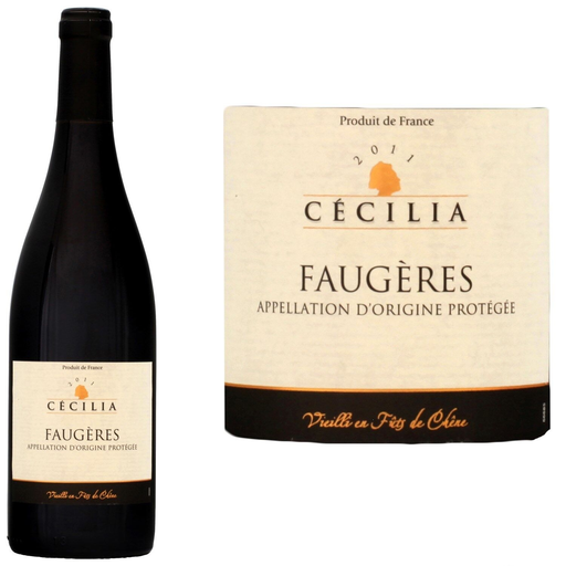 [3186127745981] CÉCIL'A Red Wine AOP Faugères 75 cl