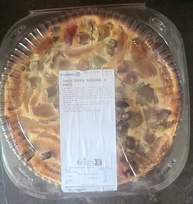 [3187670004716] PASQUIER Tarta Manzana/Ruibarbo 670 g