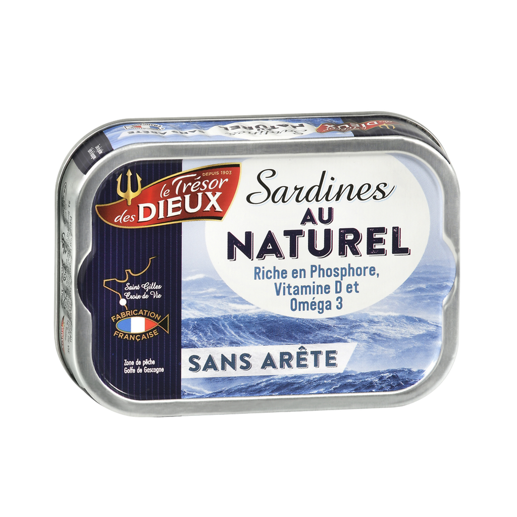 TRESOR Sardinas al natural sin espinas 805 g