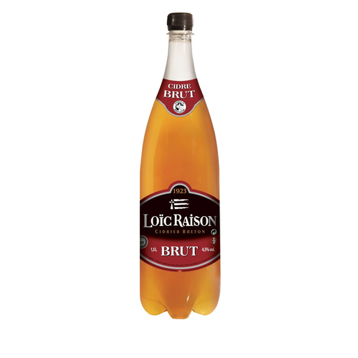 [3192200000373] LOIC RAISON Cidre de table brut Bolée Des korrigans 5° PET 1,5 L