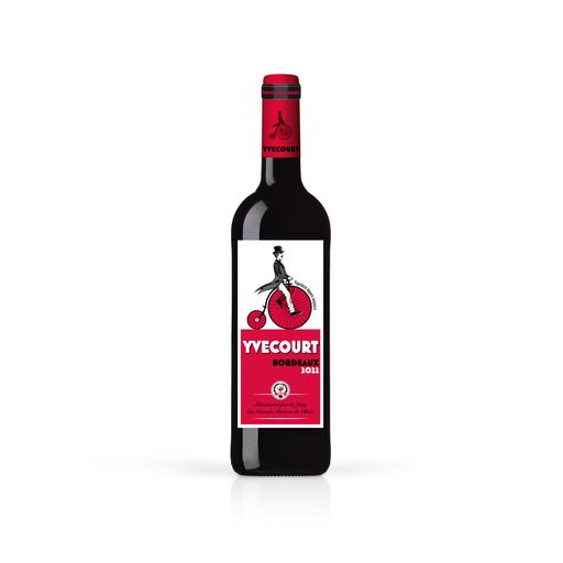 [3192371099350] YVECOURT Vinho Tinto A.O.P. Bordeaux 0.75 L