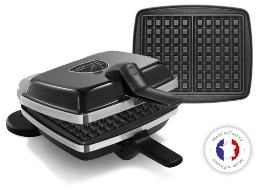 [3196200391226] LAGRANGE Super 2 Waffle Maker Black 1000W
