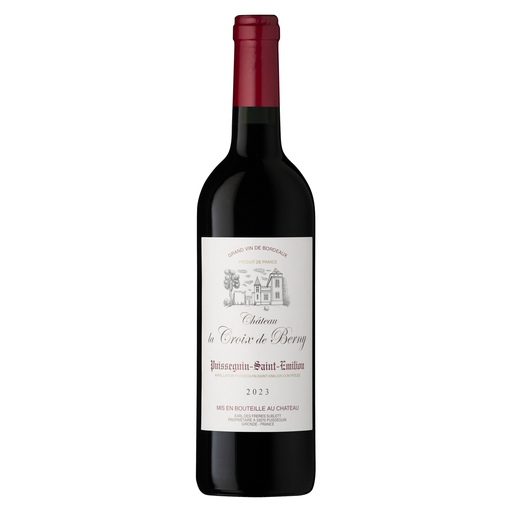 [3198129235148] CHATEAU LA CROIX DE BERNY Vinho tinto AOP Puisseguin ST Émilion 75 cl