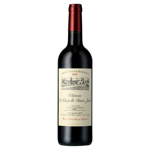 [3198129248797] CHATEAU LA CHAPELLE ST JEAN Vinho tinto Bordéus AOP 75 cl