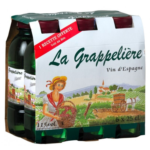 [3211200003082] 1ER PRIX Vino de Mesa Blanco 6x25cl