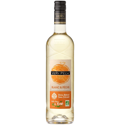 [3211200103782] VERY Vino blanco melocotón bio 75 cl