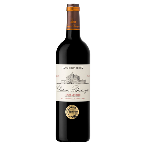 [3211209133452] CHATEAU BARREYRES Vinho Tinto Haut-Médoc AOP Cru Bourgeois 75 cl