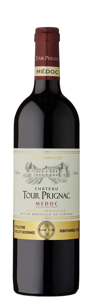 Château Tour Prignac Vin Rouge Médoc Bordeaux 2016 75Cl