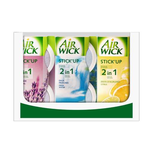 [3215776060005] AIR WICK Ambientador Stick-up Lavanda e Camomila 24 peças